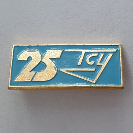 Значок "25 ТСУ", СССР