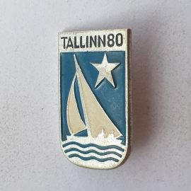 Значок "Tallinn-80", СССР