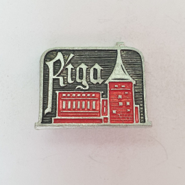 Значок "Riga", СССР