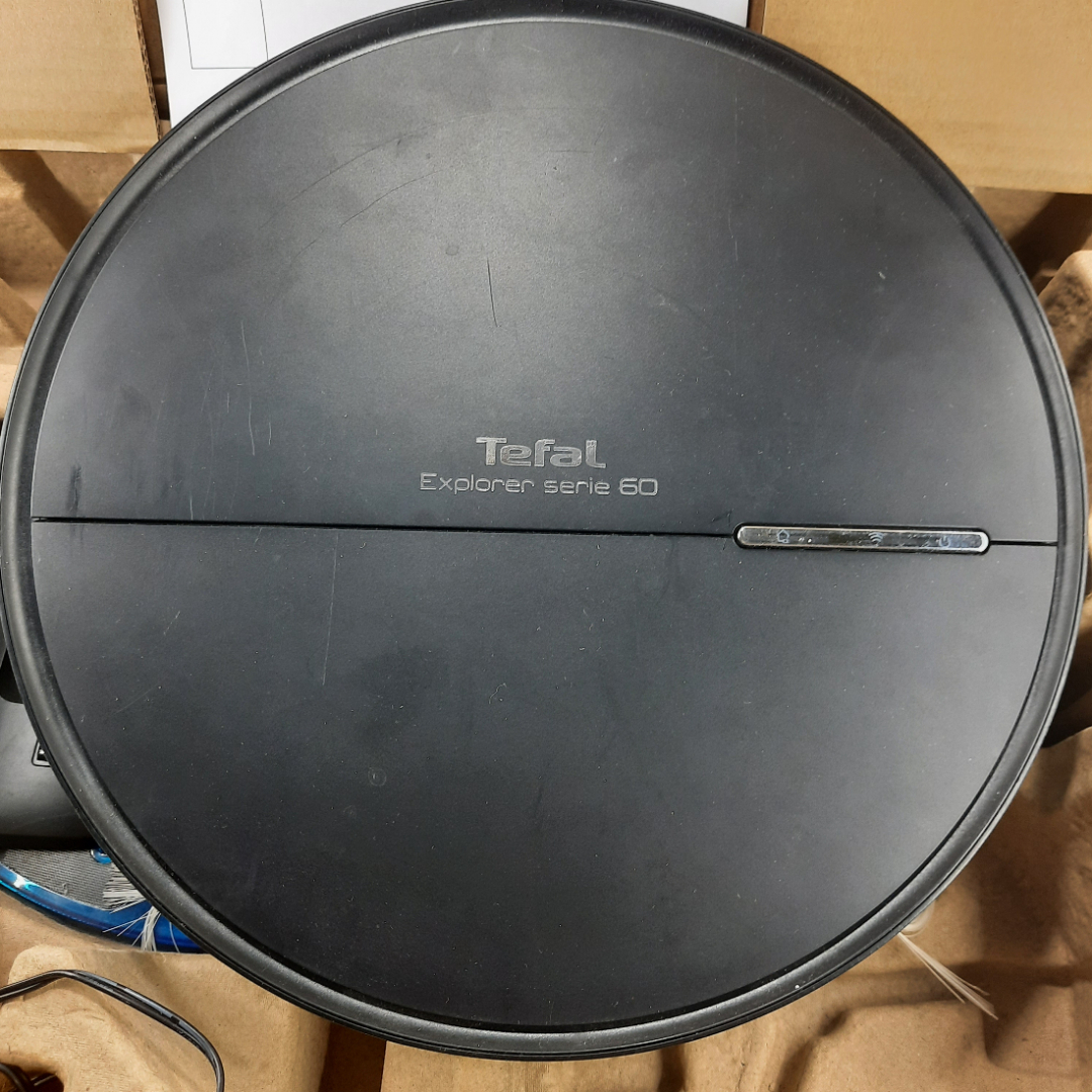  ̶2̶0̶0̶0̶0̶р̶ Робот-пылесос Tefal X-plorer SERIE 60 (RG7455WH) 150/36466+. Картинка 1