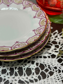 Тарелки "Фриз" форма Тюльпан С.Е.Яковлева, ав. рос. Н.Б.Гусева ЛФЗ, позолота, винтаж. Цена за 3шт. Картинка 4