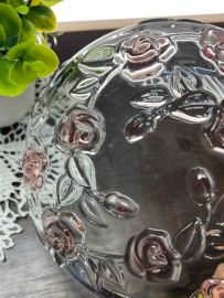 Тарелка-блюдо Walther-glass Германия серия "Natasha" Цветное стекло в прессе. Картинка 3