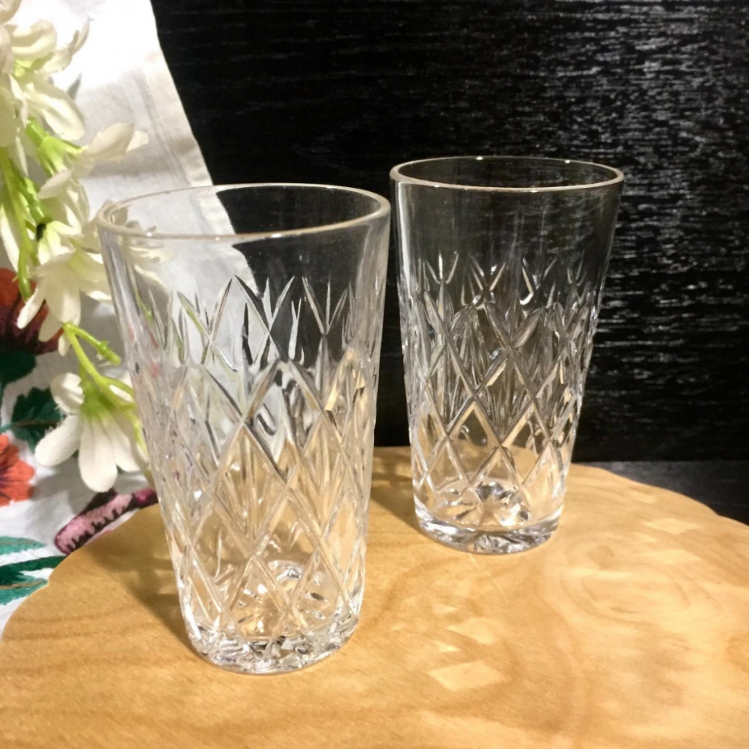 Набор стопок из хрусталя, Дятьковский ХЗ, винтаж, СССР, цена за набор из 6шт. Картинка 3