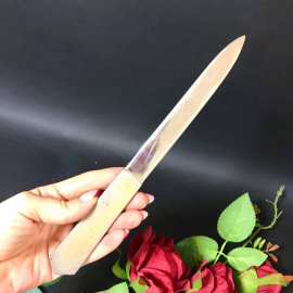 Нож кабинетный для писем, винтаж, СССР. Картинка 3