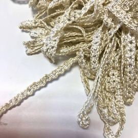 Тесьма швейная советского времени, винтаж, СССР. Цена за моток 23,7см. Картинка 2