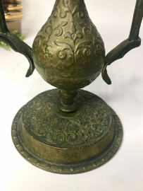 Подсвечник из бронзы, маркировка МЗО, винтаж, СССР. Картинка 2