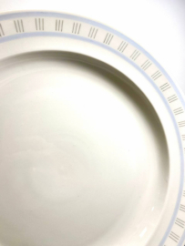 Большое круглое блюдо ГДР Kaestner Saxonia, клеймо от 1939г. Фарфор. Картинка 3