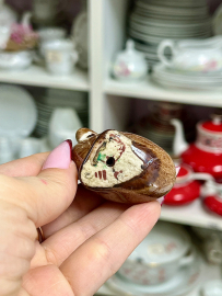 Уточка, обливная керамика, красное клеймо, винтаж, СССР. Картинка 4