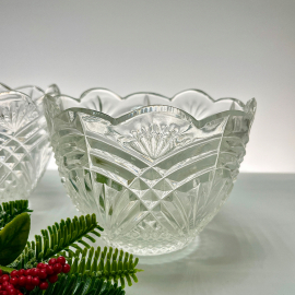 Ваза/салатник/конфетница, хрусталь, з-д Красный гигант, этикетка, винтаж, СССР. Картинка 2