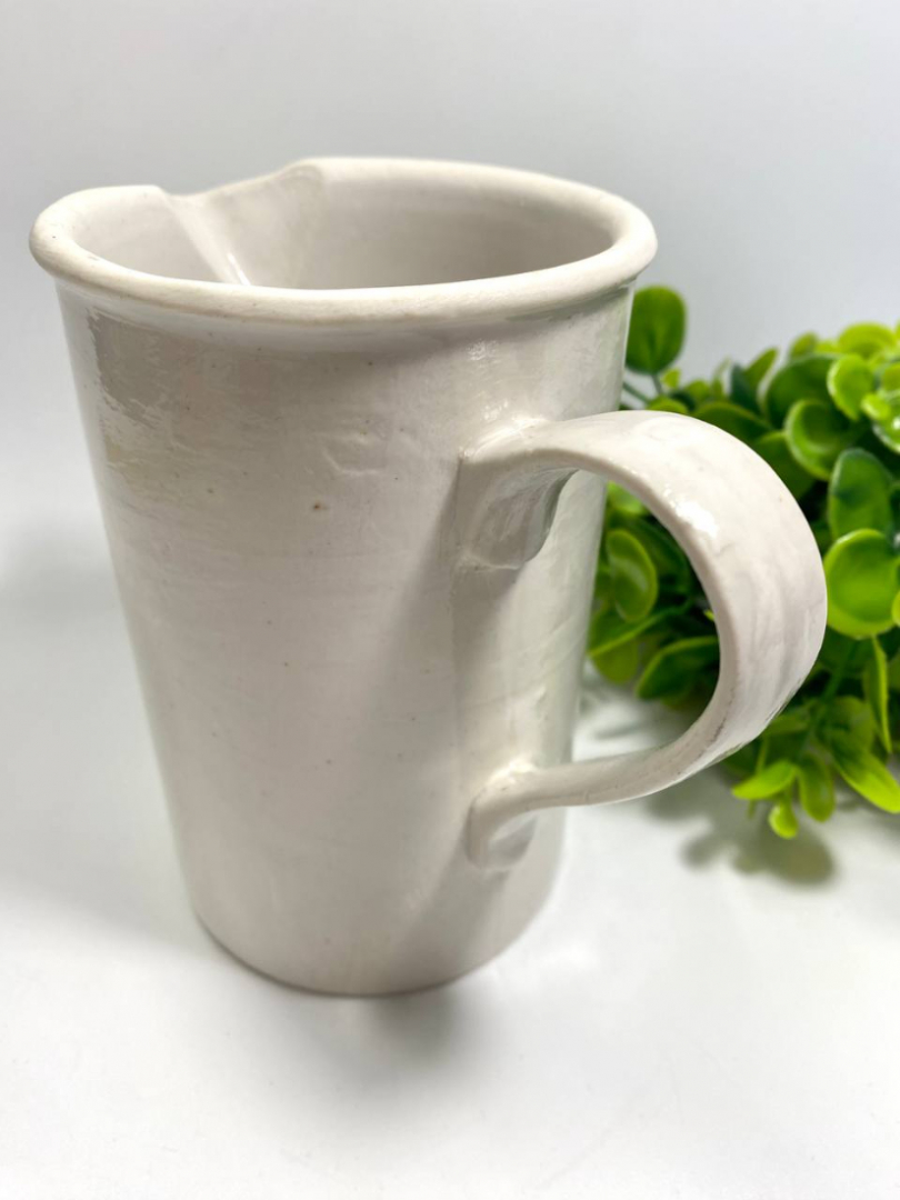 Кувшин РФЗ, лабораторная посуда из фарфора, не держит запахи. Винтаж. Картинка 4