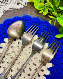 Ложка десертная "Троянда" Киевский з-д им.Дзержинского, мнц с серебрением. Винтаж. Цена за 1шт. Картинка 2