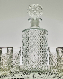 Набор для крепких напитков ав. Владислав Урбан, Богемия, Чехословакия, 1970х гг. Цена за 6пр. Картинка 2