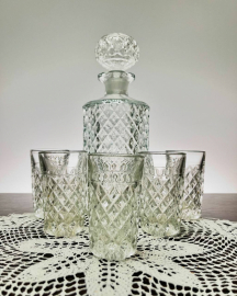 Набор для крепких напитков ав. Владислав Урбан, Богемия, Чехословакия, 1970х гг. Цена за 6пр. Картинка 3