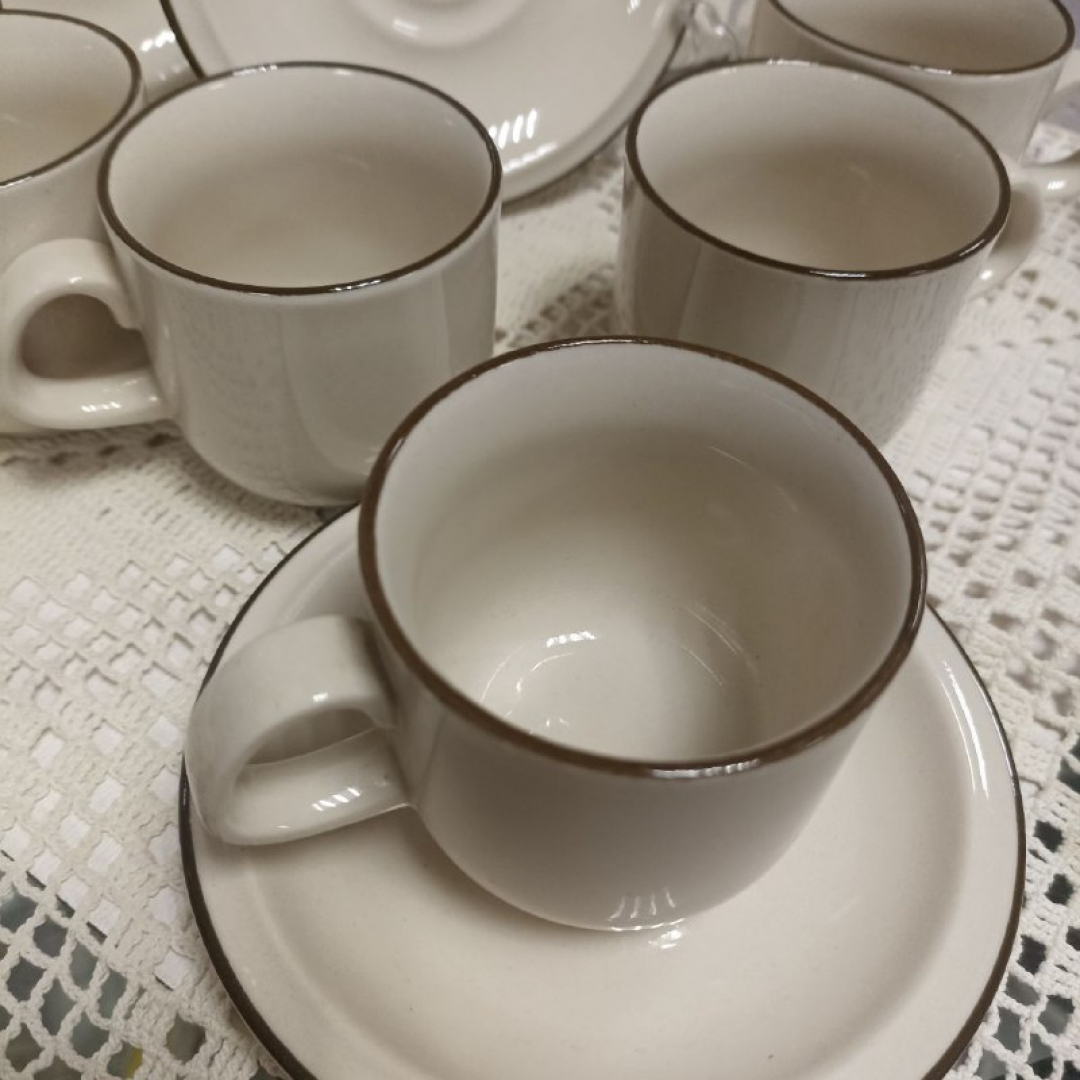 Кофейная пара Special Porzellan Germany. Фарфор айвори 100мл "Можно мыть в пос-моеч маш" Цена за 1шт. Картинка 2