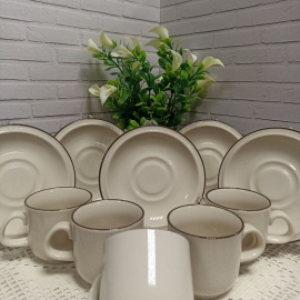 Кофейная пара Special Porzellan Germany. Фарфор айвори 100мл "Можно мыть в пос-моеч маш" Цена за 1шт