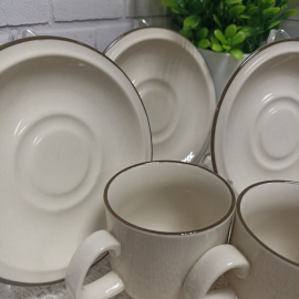 Кофейная пара Special Porzellan Germany. Фарфор айвори 100мл "Можно мыть в пос-моеч маш" Цена за 1шт. Картинка 3