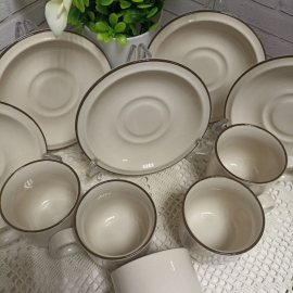 Кофейная пара Special Porzellan Germany. Фарфор айвори 100мл "Можно мыть в пос-моеч маш" Цена за 1шт. Картинка 5