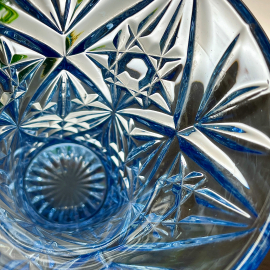 Ваза, купоросное массивное стекло. Картинка 4