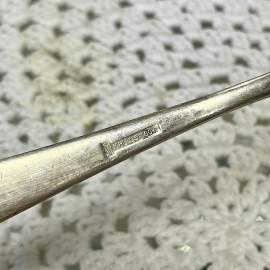 Салатная ложка "Хмель чиганка" з-д им.Кирова, мнц с серебрением и золочением, сов.цена 5.00р. Винтаж. Картинка 5