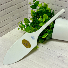 Лопатка для подачи MPM Saxonia 1990-1999гг. Гарантия, Чистая ручная работа. Фарфор, деколь, золото. Картинка 5