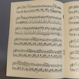 Книга «Вальс из оперы "Евгений Онегин" для фортепиано», 1964г.. Картинка 5