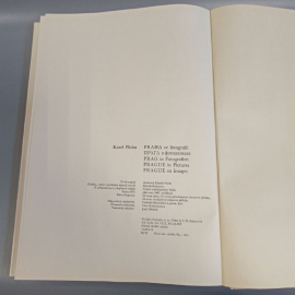 Книга "Прага в фотоснимках" Karel Plicka издательство: Pragensia, 193 страниц, 1960г. Винтаж. Картинка 5