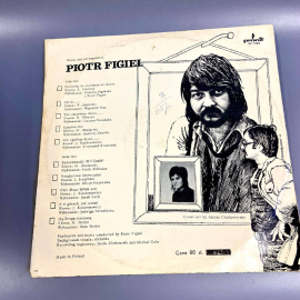 Пластинка "Piotr Figiel music" Польша, издательство: Pronil. Картинка 2