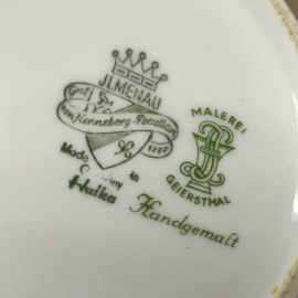 Чайник Jlmenau Germany 1934-73г. и худ.мастерская Geiersthal. Фарфор, аэрография, ручная роспись. Картинка 8