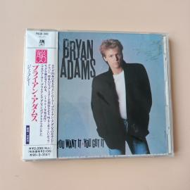 Adams Bryan - 1981 "You Want It - You Got It" Audio CD