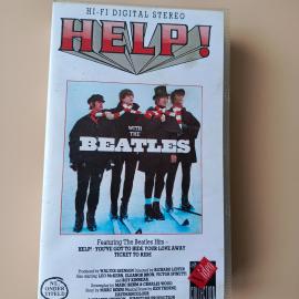 Редкая Видеокассета VHS Help Beatles