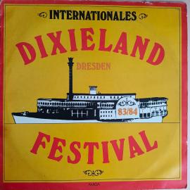 Винтажная виниловая пластинка "International Dixieland Festival", Dresden