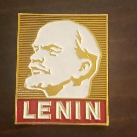 Значок СССР Ленин Lenin Большой