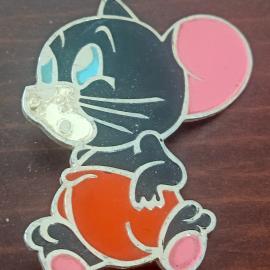 Советская винтажная детская брошь значок мышонок Джерри