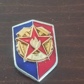 Значок СССР. ВЛПО, звезда, факел, щит, пионерия. Винтажный значек.
