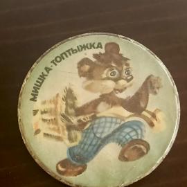 Значок "Мишка-топтыжка", СССР