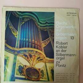 И. С. Бах (Bach), Роберт Кеблер (Robert Kobler) - Произведения для органа / виниловая пластинка