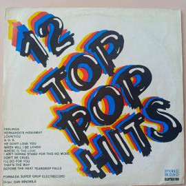 Виниловая пластинка 12 top pop hits