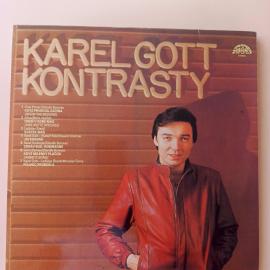 Пластинка Karel Gott - Kontrasty (LP) 1983 год Чехословакия