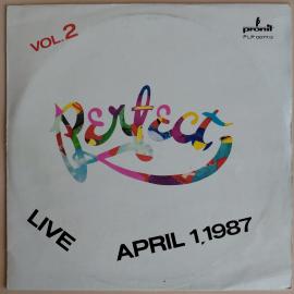 Виниловая пластинка группы Perfect (7) - Live April 1.1987 Vol. 2