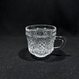 Кружка "Ананас", Чехословакия, хрусталь, винтаж , СССР