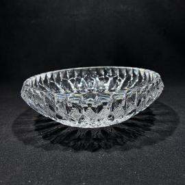 Ваза фруктовница "Антуанетта", хрусталь, винтаж, СССР