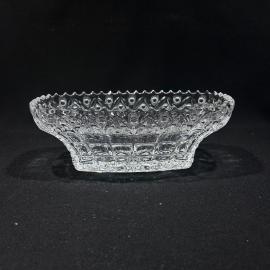 Ваза салатник "Ритм", хрусталь, винтаж, СССР