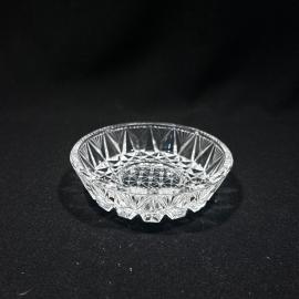 Розетка икорница "Ромбы", хрусталь, винтаж, СССР