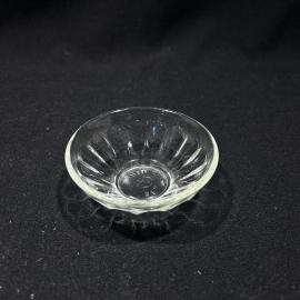 Солонка "Капелька", завод БОР, стекло, винтаж, СССР