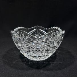 Ваза конфетница "Звездочка" хрусталь, винтаж, СССР