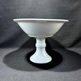 Ваза на ножке 19 см "Золотая лента", фарфор, позолота, винтаж