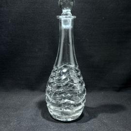 Штоф для крепких напитков "Морские волны", хрусталь, винтаж, СССР