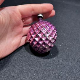 Елочное украшение "Ягода 5", стекло, винтаж, СССР