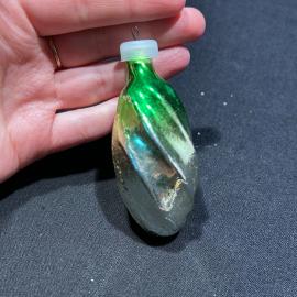 Елочное украшение "Льдинка", стекло, винтаж, СССР