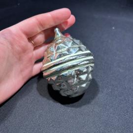 Елочное украшение "Абстракция", стекло, винтаж, СССР